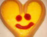 ☆朝食❤魚ニソのハートの玉子焼き☆作り方2写真