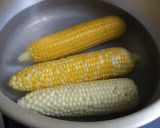 ★究極の基本★とうもろこしのゆで方作り方2写真