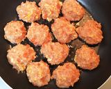 お弁当に♪オムライス夢見る*ケチャつくね作り方5写真