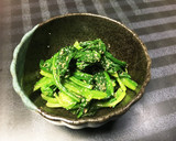 基本の味が美味しいほうれん草の胡麻和え作り方7写真
