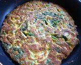 ほうれん草のスペインオムレツ♪作り方6写真
