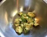簡単混ぜるだけ！アボカドと茹で豚のパスタ作り方1写真