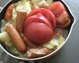 キャベツたっぷり、トマトのポトフ作り方4写真