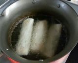 パリパリ！モチモチ！はんぺん入り春巻き作り方11写真