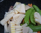 旬の筍で★豚肉のオイスター炒め作り方7写真