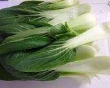 青梗菜の胡麻和え作り方1写真