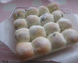 抹茶クリームと甘納豆のちぎりパン✿作り方11写真