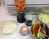 暑い夏にサラダうどん作り方1写真