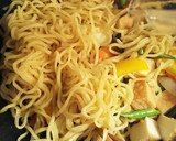 ヘルシー♪厚揚げと新玉ねぎの焼きそば作り方5写真