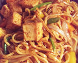 ヘルシー♪厚揚げと新玉ねぎの焼きそば作り方6写真