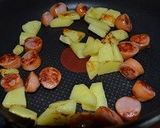 ごてもりドッグ☆マスタード和えと春野菜作り方2写真