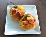 ごてもりドッグ☆マスタード和えと春野菜作り方4写真