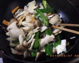 YOUKIでエスニック キノコと野菜炒め作り方5写真