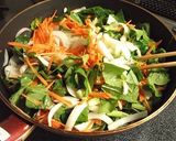煮物リメイク！！筍と彩野菜のグラタン作り方3写真