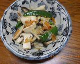 YOUKIでエスニック キノコと野菜炒め作り方6写真