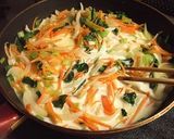 煮物リメイク！！筍と彩野菜のグラタン作り方7写真