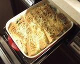 煮物リメイク！！筍と彩野菜のグラタン作り方14写真