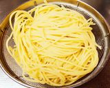 生クリームなし！たらこのクリームパスタ♡作り方2写真