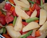 あっという間にトマト入り煮込みハンバーグ作り方1写真