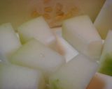 鱧(はも)の子と冬瓜の煮物作り方1写真