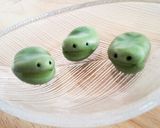 キャラ弁に☆そら豆星人☆作り方3写真