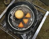 キャンプダッチで簡単スモークチーズ作り方3写真