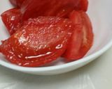 トマトと氷酢玉ねぎでさらに健康に♪作り方1写真