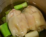 豚足で簡単! 豚骨つけ麺作り方2写真