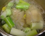 豚足で簡単! 豚骨つけ麺作り方3写真