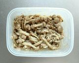 レンジで簡単☆しめじのそぼろ煮。作り方7写真