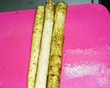 ピリ辛鶏ごぼう作り方1写真