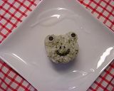 カエルさんおにぎり作り方4写真