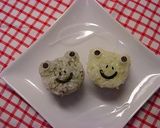 カエルさんおにぎり作り方5写真