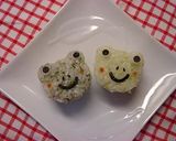 カエルさんおにぎり作り方6写真