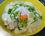 豆腐と鶏肉が主役☆豆乳de変わり親子丼♪作り方9写真