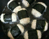 ふんわり☆豆腐とツナの磯辺揚げ作り方5写真