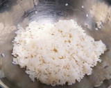 カリカリ梅としらす大葉のおにぎり作り方2写真