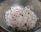 カリカリ梅としらす大葉のおにぎり作り方3写真