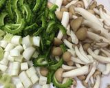 塩麹豚とふわふわ豆腐のゴーヤチャンプル作り方2写真