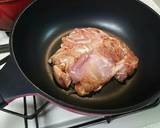 鶏もも肉と春キャベツの簡単フライパン蒸し作り方4写真