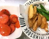 ラウンドパンdeハンバーグ付け合わせ3種作り方2写真