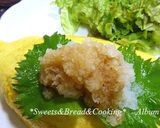 おろしポン酢で納豆オムライス作り方11写真