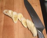 おやつに！焼きバナナクリームチーズ添え作り方2写真