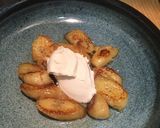 おやつに！焼きバナナクリームチーズ添え作り方5写真