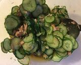 簡単♪胡瓜とツナの酢の物（おつまみ風）作り方2写真