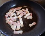 かぶの葉とウィンナー☆めんつゆパスタ作り方3写真