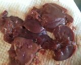 鶏肝のレバニラ作り方1写真