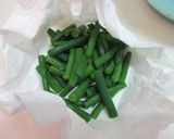 簡単！！「メンマとインゲンの胡麻和え」作り方4写真