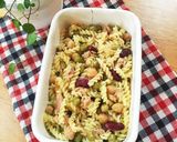 【作り置き】豆とマカロニのツナサラダ作り方4写真
