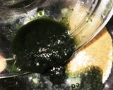 簡単! よもぎと米粉のあんこ入り焼き菓子作り方3写真